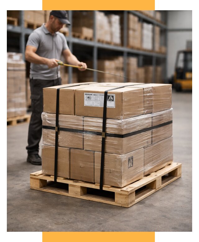 Упаковка и паллетирование грузов от 3558 р. | СетСервис-Нвс