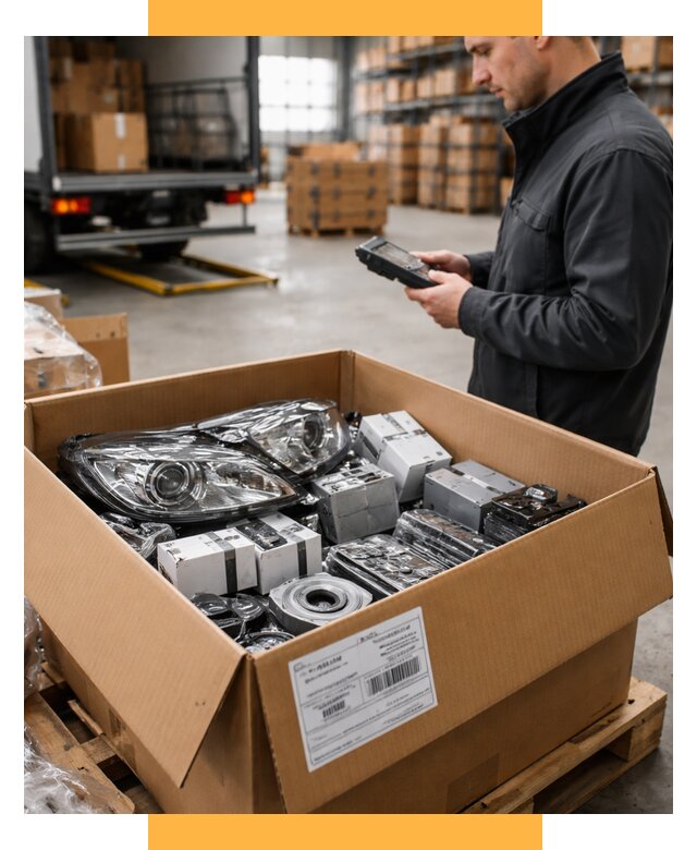 Доставка автозапчастей из Европы под ключ от 12708 р. | СетСервис-Нвс