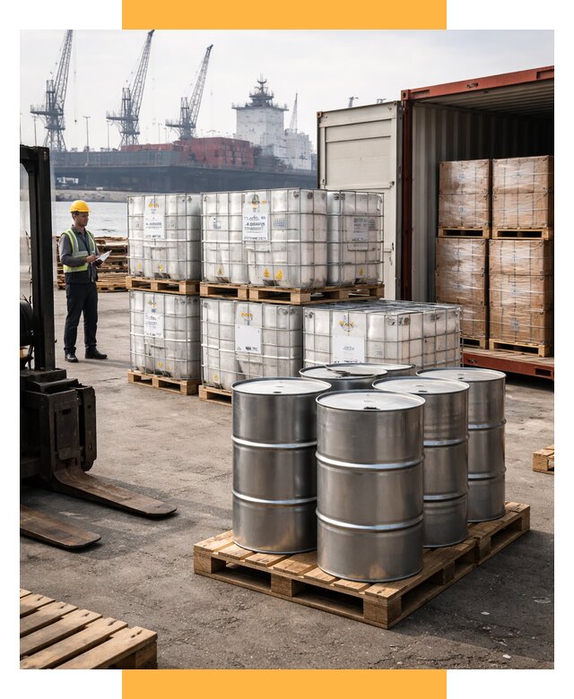 Доставка химического сырья из Индии от 254150 р. | СетСервис-Нвс