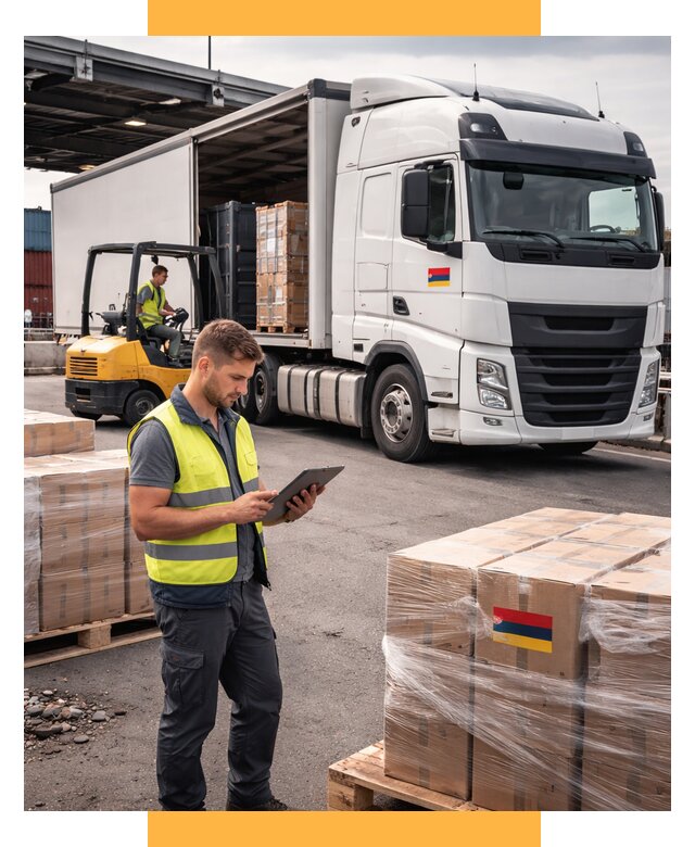 Автоперевозки из Армении от 96577 р. — услуги СетСервис-Нвс