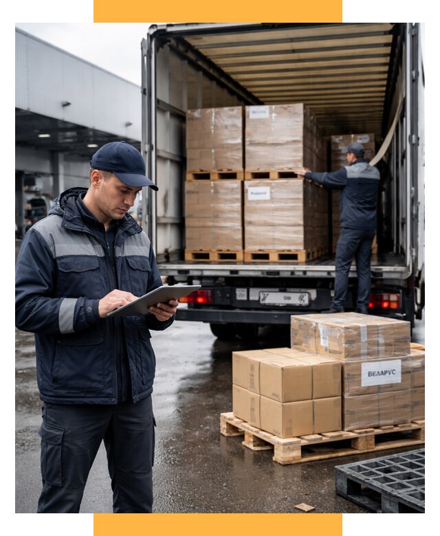 Доставка грузов из Беларуси от 15249 р. логистика СетСервис-Нвс