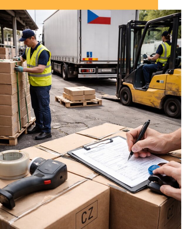 Доставка грузов в Чехию от 35581 руб, международные перевозки