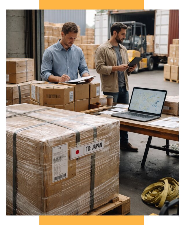 Доставка грузов в Японию от 25415 р., логистика СетСервис-Нвс