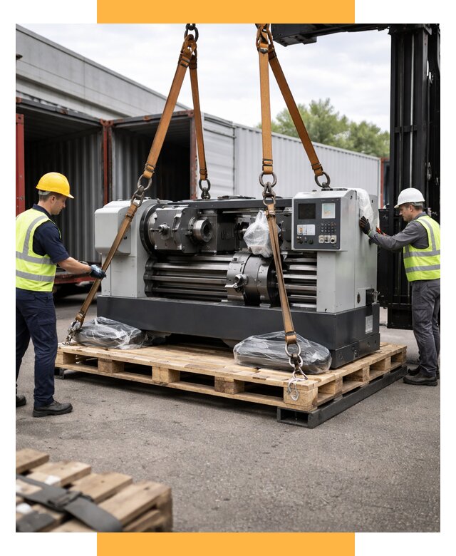 Перевозка станков и таможня от 60996 р. | СетСервис-Нвс логистика