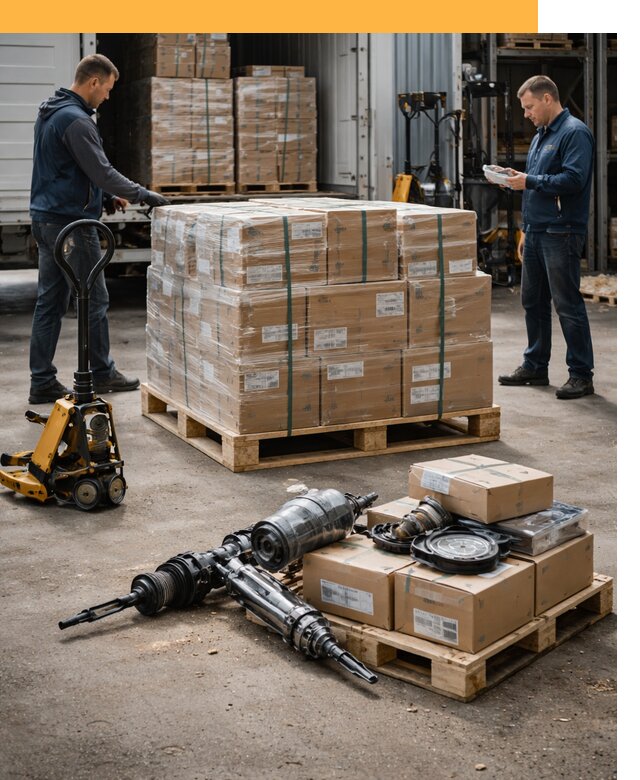 Международная перевозка автозапчастей по миру от 4575 руб