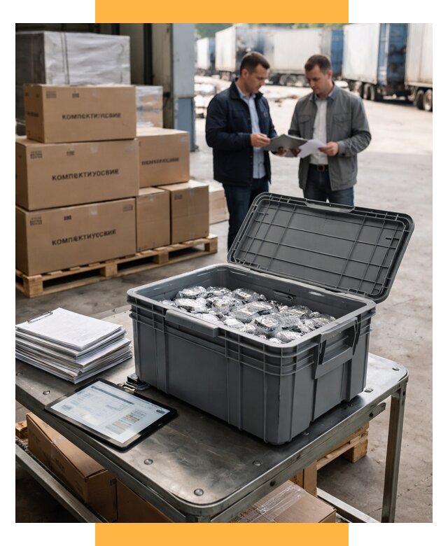 Перевозка комплектующих из Китая от 6608 р. | СетСервис-Нвс