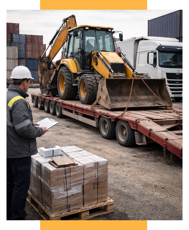 Международная перевозка спецтехники от 45747 р., СетСервис-Нвс