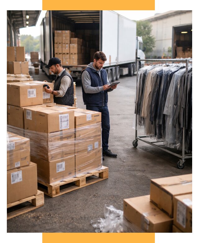 Перевозка и доставка одежды из Китая от 7625 р., СетСервис-Нвс