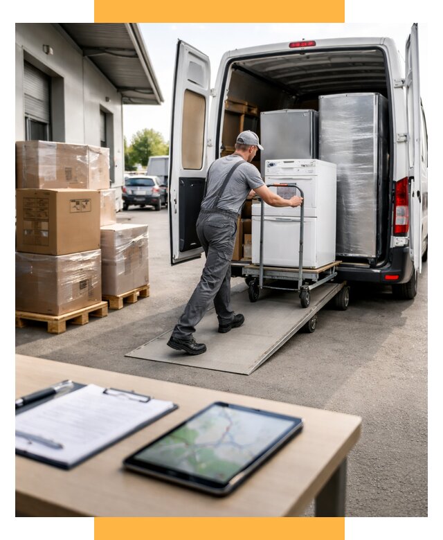 Перевозка бытовой техники от 6608 р. - логистика СетСервис-Нвс