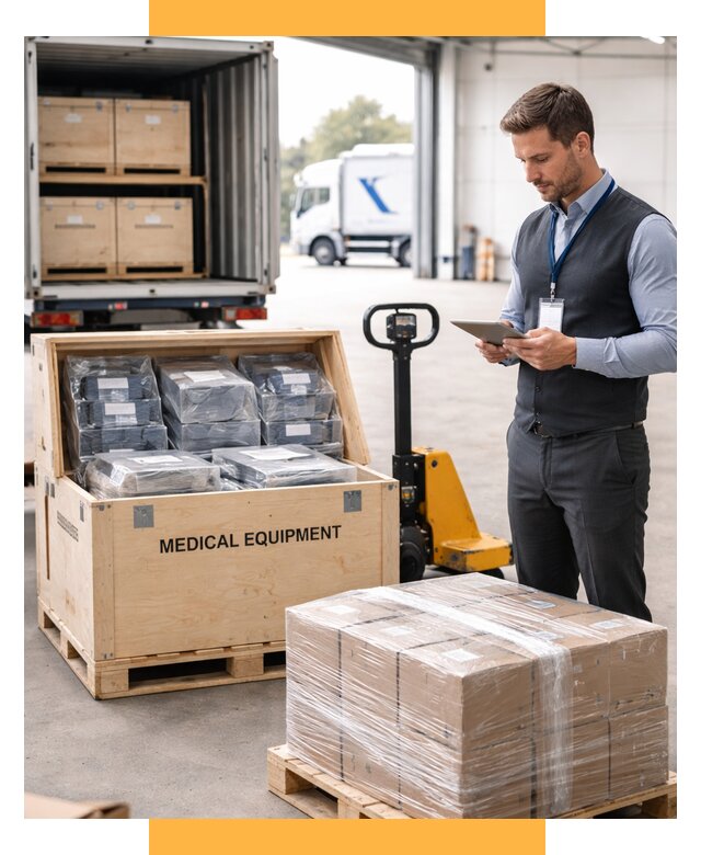 Перевозка медицинского оборудования от 15249 р. в СетСервис-Нвс