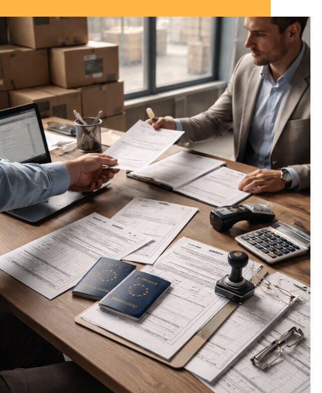 Таможенное оформление грузов из Европы от 8641 руб