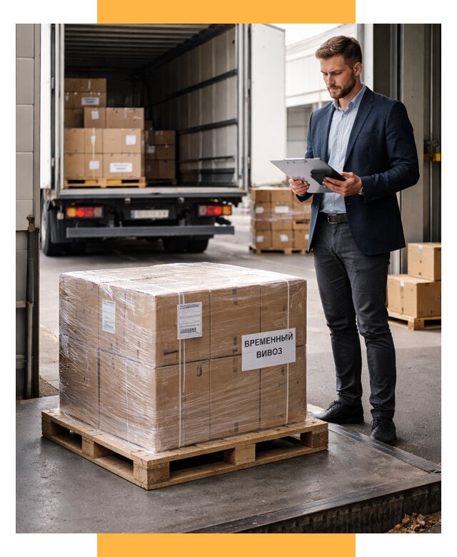 Временный вывоз товаров под ключ от 8133 р. | СетСервис-Нвс
