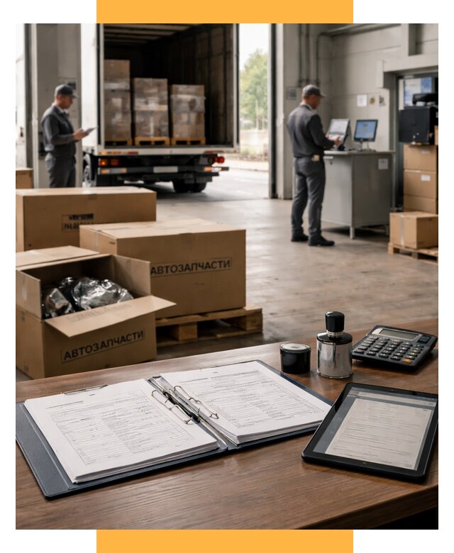 Таможенное оформление автозапчастей под ключ от 8641 р., СетСервис-Нвс