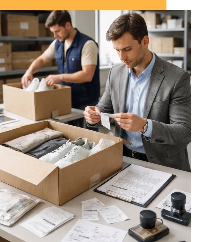 Таможенное оформление одежды и обуви по выгодной цене от 6608 руб