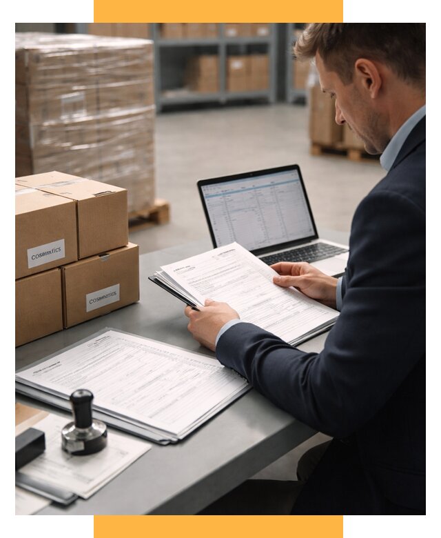 Таможенное оформление косметики под ключ от 7625 р. | СетСервис-Нвс