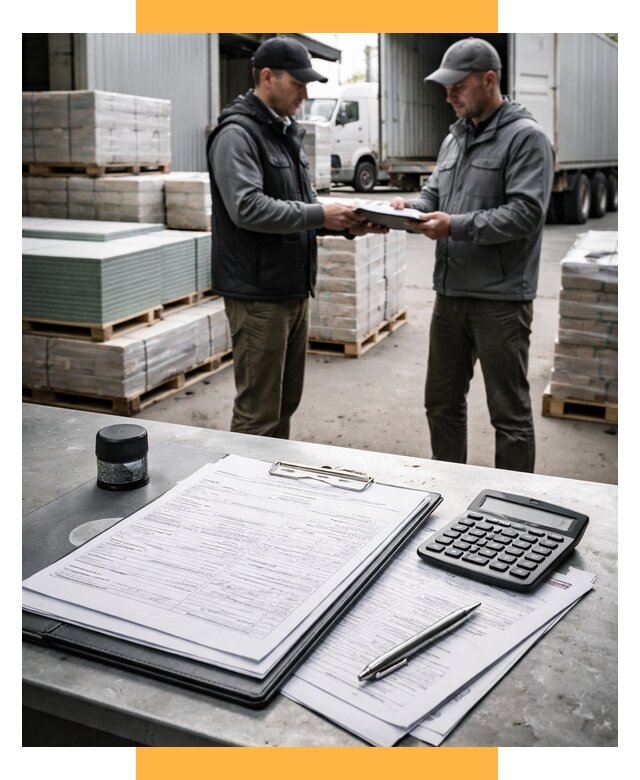Таможенное оформление стройматериалов от 8641 р. | СетСервис-Нвс