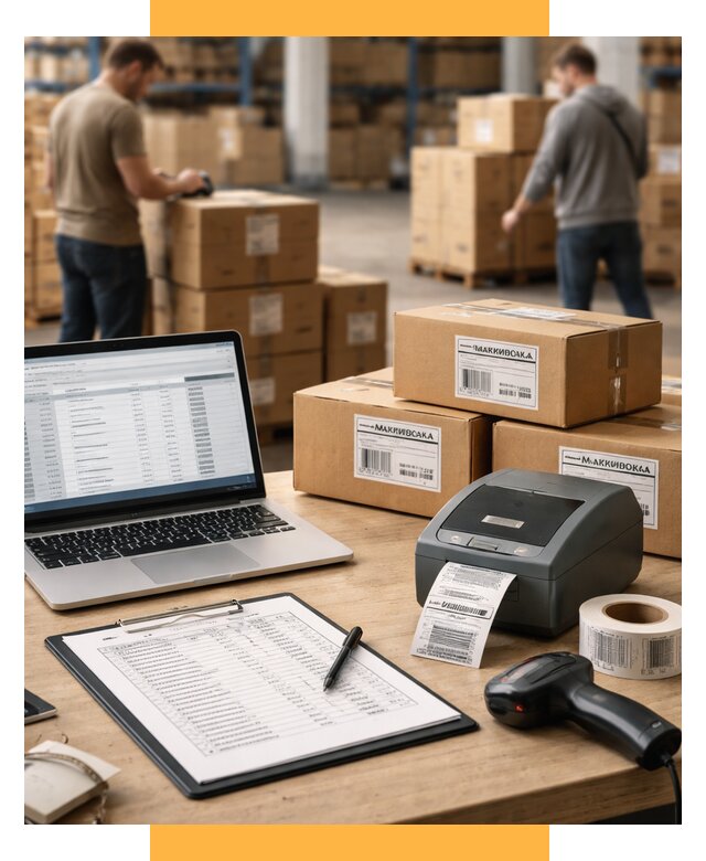 Маркировка импортных товаров от 4575 р. под ключ, СетСервис-Нвс